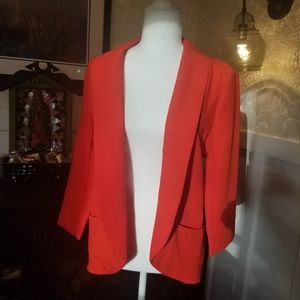 NWT Harlowe & Graham Circle Hem Blazer